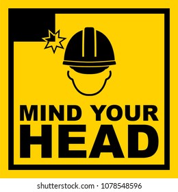 Mind your head signage