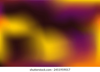 Mind-blowing colorful mockup. Shadow orange yellow violet gradient. Kaleidoscopic prism background. Dark ochre beige purple salmon coral post advertisement presentation. Misty psychedelic backdrop. 