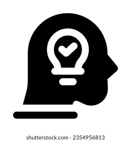 mindful icon for your website, mobile, presentation, and logo design.