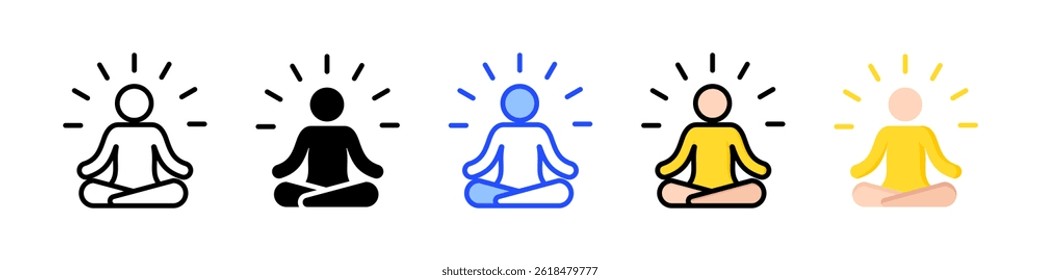 Mindful Mastery Icon Collection With Multiple Styles