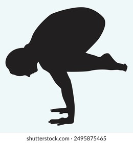 Mindful Movement Beautiful Yoga Silhouettes and Poses