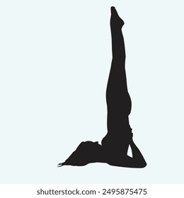 Mindful Movement Beautiful Yoga Silhouettes and Poses