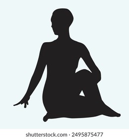 Mindful Movement Beautiful Yoga Silhouettes and Poses