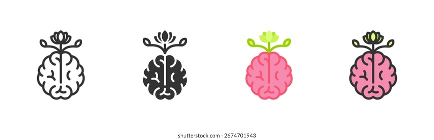 Mindfulness Icon Pack In Multiple Styles