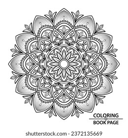 Mindfulness Mandala Design for Coloring Book Page. Grab these easy mandala coloring pages today and enjoy a few minutes of uninterrupted relaxing activity! Paper Cutting, Origami, Wood Burning