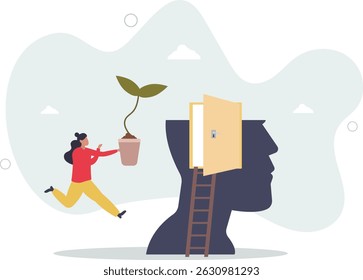 Mindfulness as mental mind peace, balance and wellness. character life .