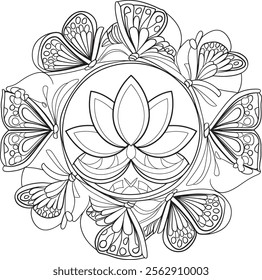 mindfulness, wallpaper, animal, black, decoration, flower, nature, printable, vector, spring, summer, artistic, artwork, balance, calmness, carpet, children, clip art, contour, fantasy, graphic
