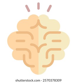 Mindfulness Wellness Mental Health icon illustration