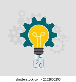 Die erfolgreiche Intelligenz des Geistes Denken und Inspiration von Ideen Konzepte für die strategische Kommunikation Entwicklung und Plan für kreative Business-Lösungen und Design Brainstorming Energie-Technologie 
