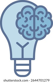 Mindset Filled Blue Tone Icon