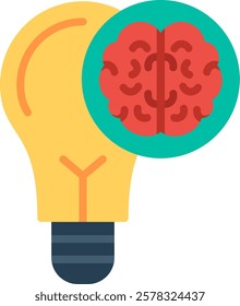 Mindset Flat Illustration Vector Design