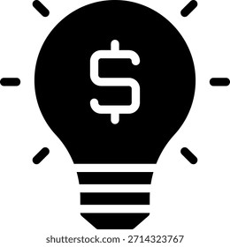 mindset glyph icon illustration vector