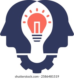 Mindset Icon Element for Design