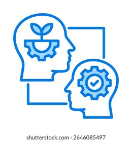 Mindset Icon Element for Design