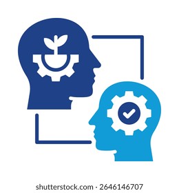 Mindset Icon Element for Design