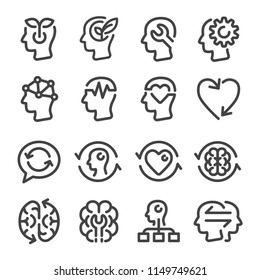 Mindset Icon Set