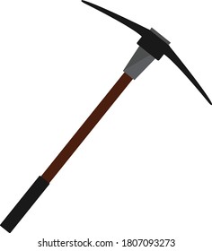 Mine Axe Illustration Art Vector