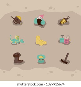 
Mine with bitcoin icons