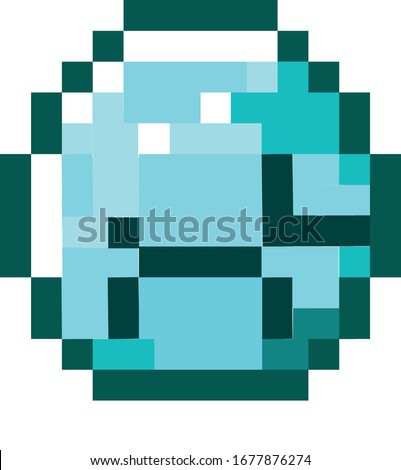 Mine craft diamond vector, background, wallpaper