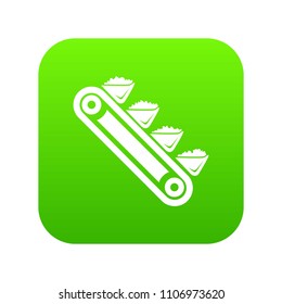 Mine equipment icon. Simple illustration of mine equipment vector icon for web