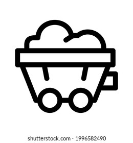 mine icon or logo isolated sign symbol vector illustration - high quality black style vector icons

