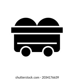 mine icon or logo isolated sign symbol vector illustration - high quality black style vector icons
