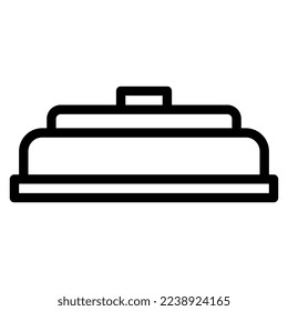 mine illustration vector and logo Icon Army weapon icon perfect. Icon sign from modern collection for mobile concept and web apps design.