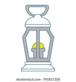mine lantern isolated icon