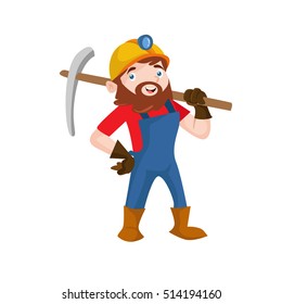 Mine Professional Worker Miner Vector