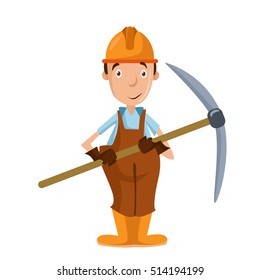 Mine Professional Worker Miner Vector