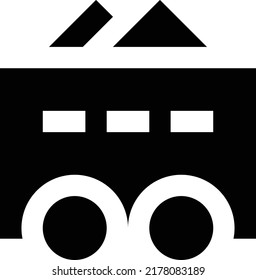 Ilustración del vector de minas en un fondo transparente.Símbolos de calidad premium.Icono vector glifos para el diseño de conceptos y gráficos.
