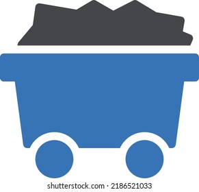mine Vector illustration on a transparent background.Premium quality symbols.Glyphs vector icon for concept and graphic design.