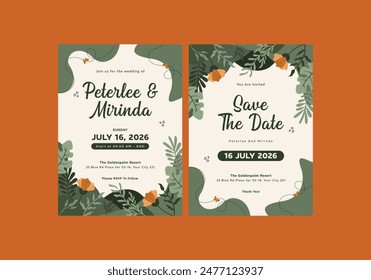 Minealist Wedding Invitation Template**_ is clean, modern, simply style, and moreover it’s friendly use. It’s Quick And Easy to use to save your time.