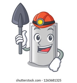 Miner bag packaging for sugar in character