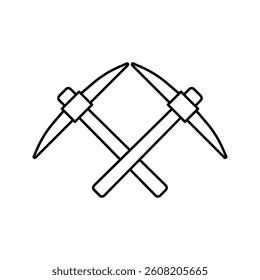 Miner crypto icon with bold, modern design. Perfect for blockchain, cryptocurrency mining, and fintech projects. High-quality vector, fully scalable and easy to customize.