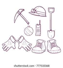 miner equipment and tool