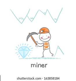 miner found a gem