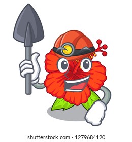 Miner hambiscus flower in the character tree