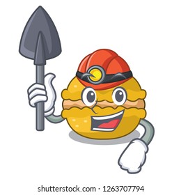 Miner macarons banana on in character funny