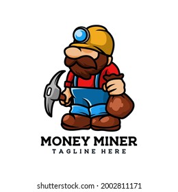 miner mining bit coin mine industrial gold