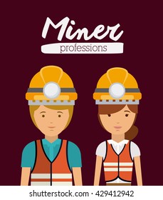 miner profession  design 