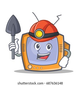 Miner TV character cartoon object