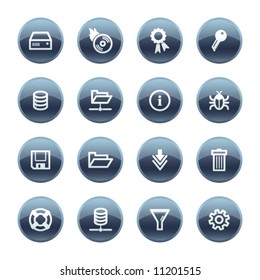 Mineral drop server icons