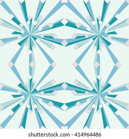 mineral stones seamless pattern. vector winter icicles