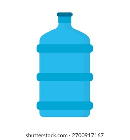 Mineralwasser-Gallone, Symbol, Vektorgrafik