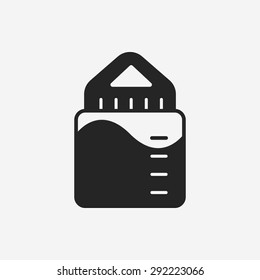 Mineral water icon