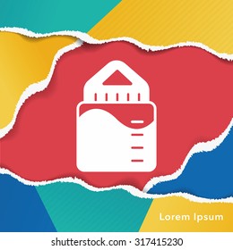 Mineral water icon