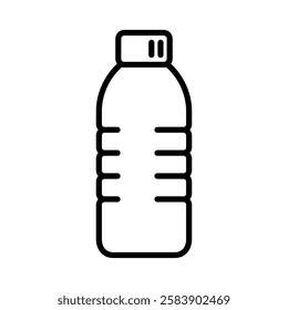 mineral water icon line vector illustration design in trendy style