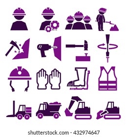 miners icon set