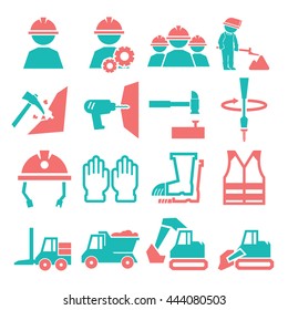 miners icon set